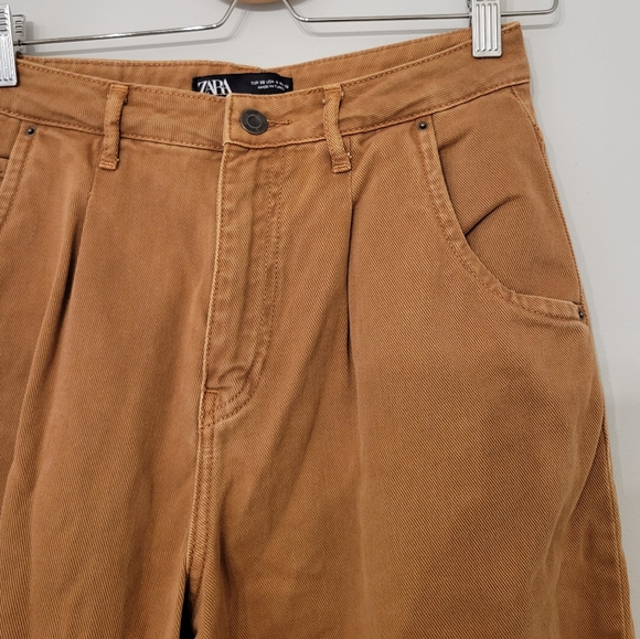 Zara Camel 90's Ballon Jeans - Picture 4 of 6